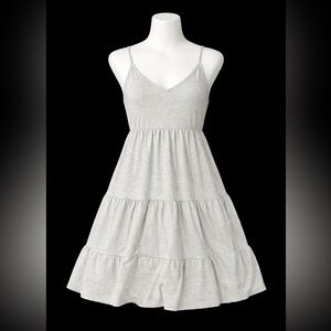 SHEIN Gray Sleeveless Sundress Dress- Womens sz s